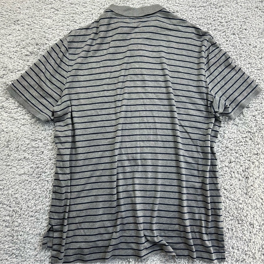 Polo Ralph Lauren Shirt Mens Extra Large Pima Stripes Classic Preppy Work Office - Picture 4 of 4